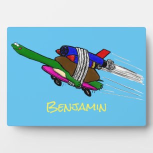 Flying tortoise plaque