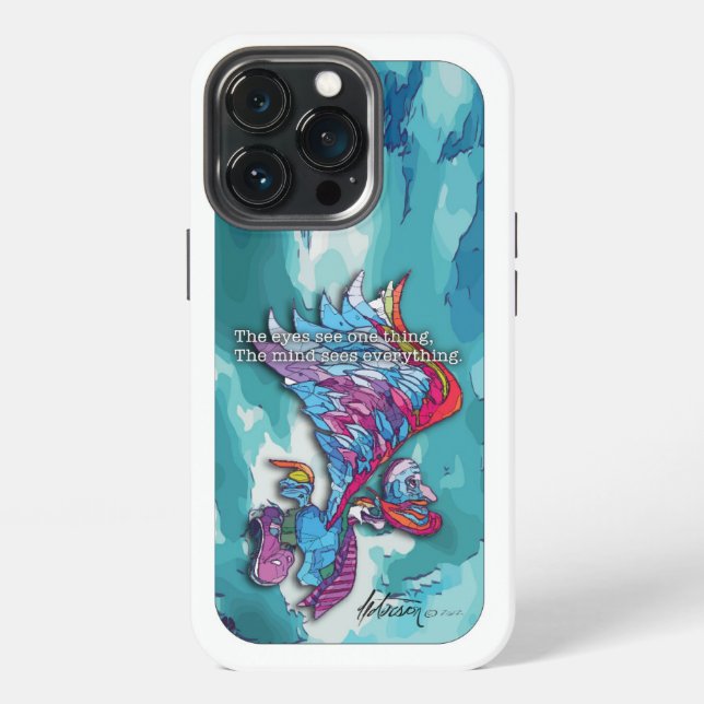 Flying Truth iPhone Case (Back)