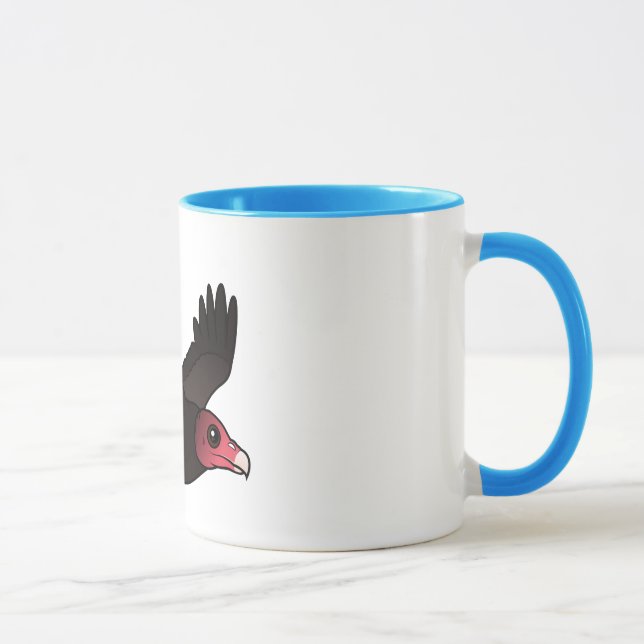 Flying Turkey Vulture Mug (Right)