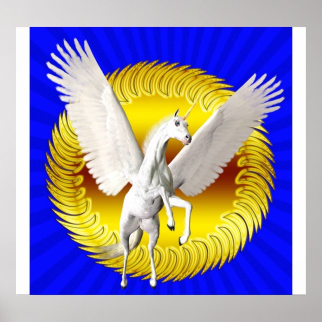 fLYING UNICORN Poster (Front)