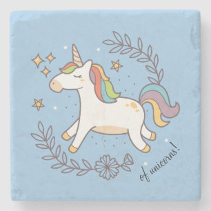 Flying Unicorn Stone Coaster