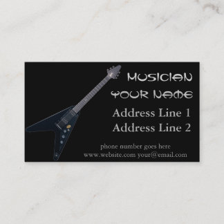 Flying V Business Card