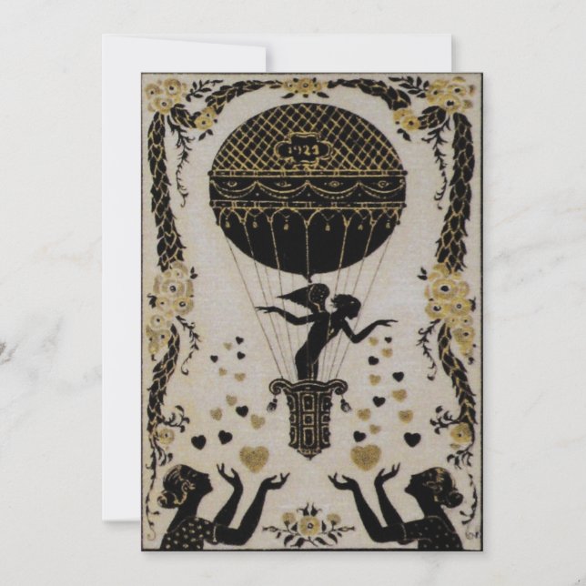 Flying Valentines ~ Invitations / RSVP (Front)