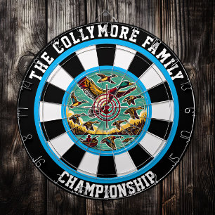 Flying Waterfowl Target Artwork Dartboard