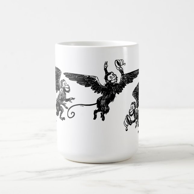 Flying Winged Monkey Mug Wizard of Oz cup (Center)