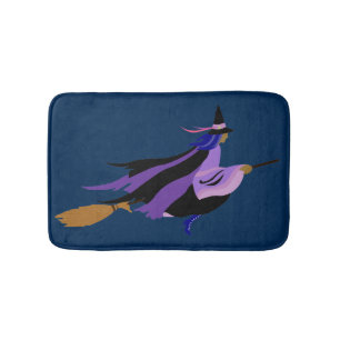 Flying Witch Bath Mat