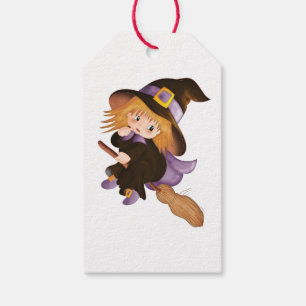 Flying Witch Gift Tags