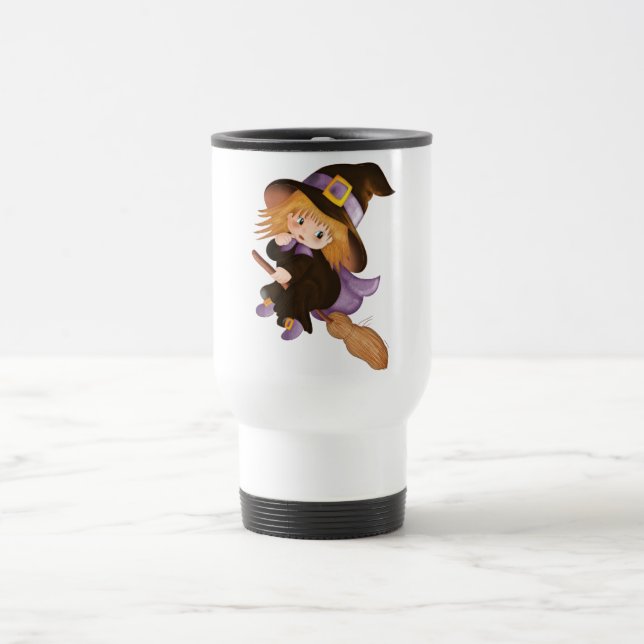 Flying Witch Travel Mug (Center)