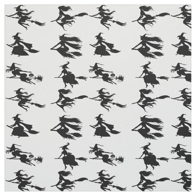Flying Witches Fabric (Swatch)