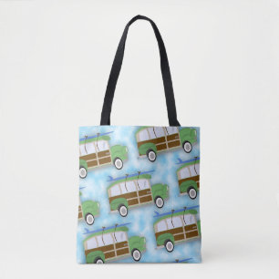 Flying Woodie Wagons Tote Bag