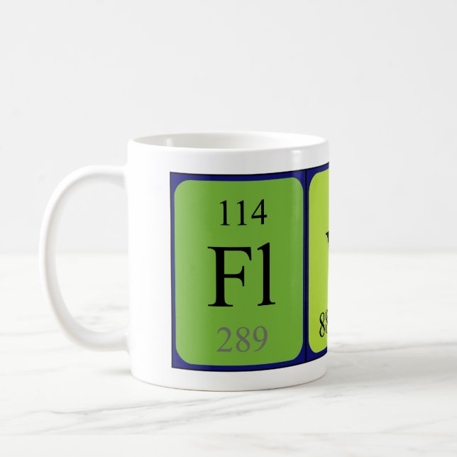 Flyn periodic table name mug (Left)