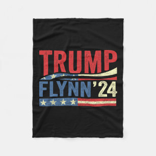 Flynn 2024 Vice President Take American Back Men W Fleece Blanket