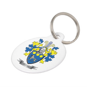 Flynn Coat of Arms Pet Tag