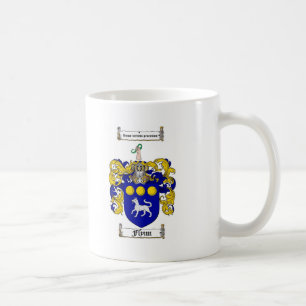 FLYNN FAMILY CREST -  FLYNN COAT OF ARMS COFFEE MUG