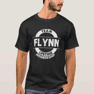 FLYNN Gift Funny Surname Family Tree Birthday Reun T-Shirt