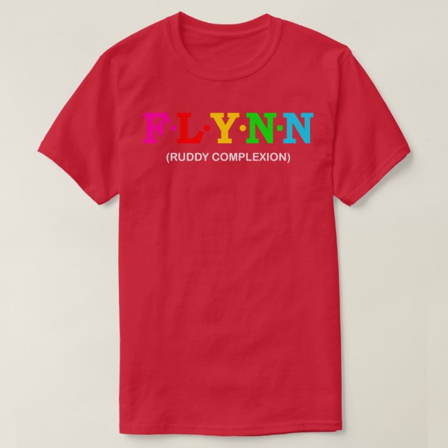 Flynn ruddy complexion  1 T-Shirt (Design Front)