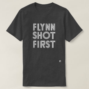 Flynn Shot First - white T-Shirt