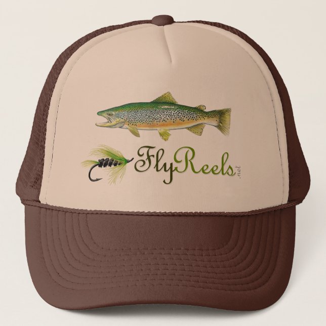FlyReelsHat Trucker Hat (Front)