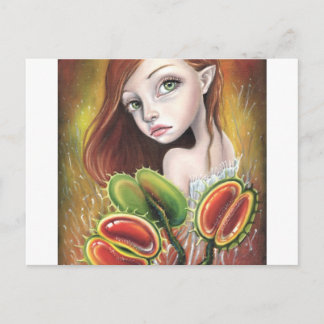 Flytrap Child Postcard