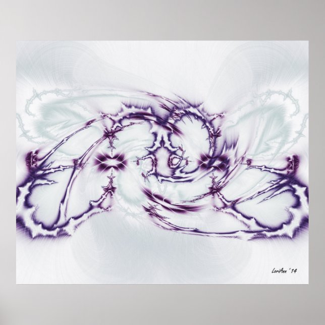 FM - Violet & Teal 3 Poster (Front)