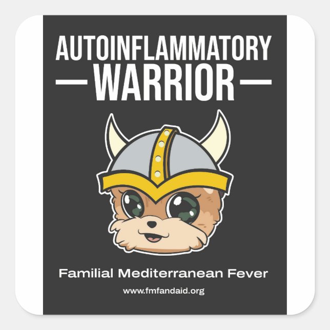 FMF Warrior Sticker (Front)