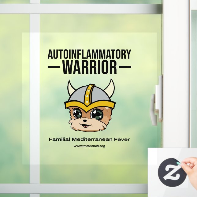 FMF Warrior Window Sticker (Home)