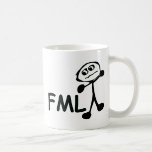 FML Cartoon Man Coffee Mug