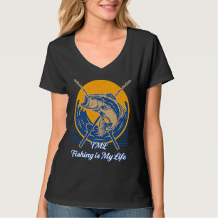 FML Fishing is My Life Fisher Fisherman T-Shirt