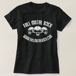 FMR T Old Skool Skull Logo Ladies T-Shirt