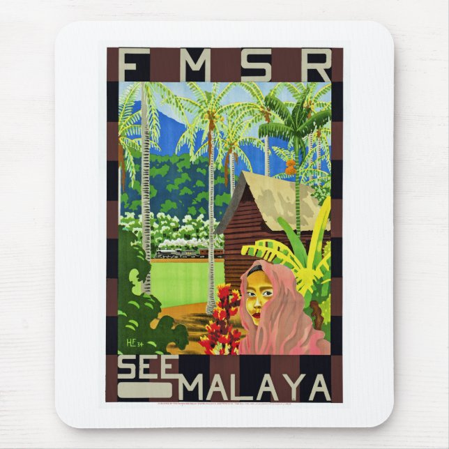 FMSR See Malaya Mouse Mat (Front)