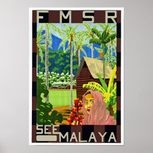 FMSR See Malaya Poster