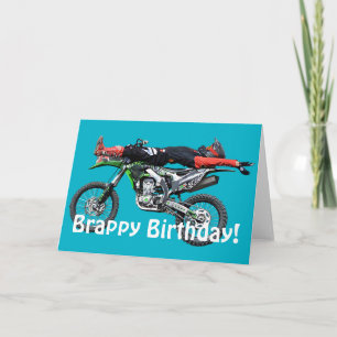 FMX - Freestyle Aerial Motocross Stunt III Card