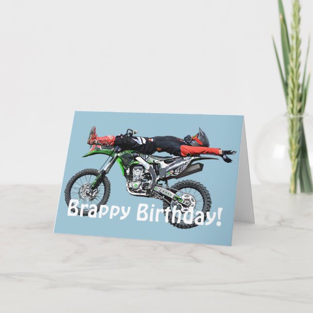FMX - Freestyle Aerial Motocross Stunt III Card (Front)