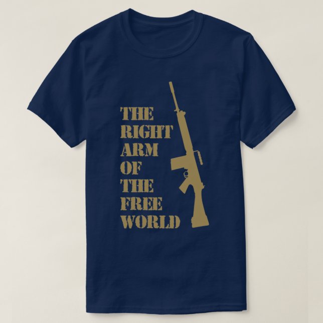 FN FAL rifle T-Shirt (Design Front)