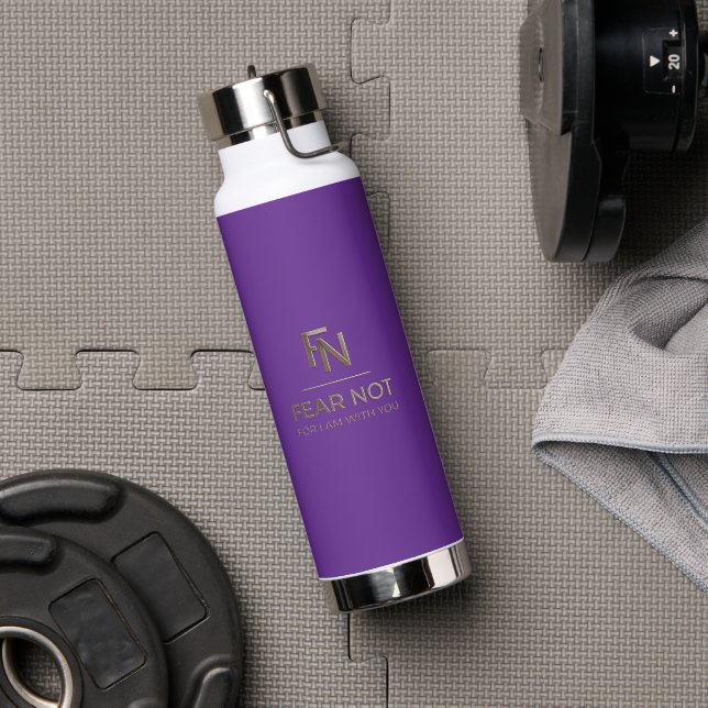 FN - Fear  Not Water Bottle (Gym (Rotated))