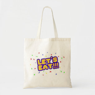 FNaF Let’s Eat! Tote Bag – Chica-Inspired