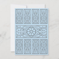 FNC Oblong Panel Greeting Card