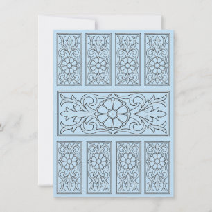 FNC Oblong Panel Greeting Card