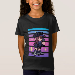 fnf cassette girl funny t-shirt - fnf