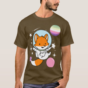 Fo Astronaut Genderfae Pride T-Shirt