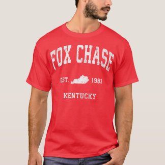 Fo Chase Kentucky Ky Vintage Athletic Sports Desig T-Shirt