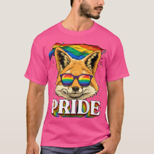 Fo Gay Pride Lgbt Rainbow Flag Sunglasses Lgbtq 14 T-Shirt