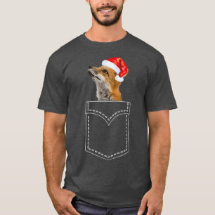 Fo In Pocket Christmas Pajama Funny Foes Xmas Anim T-Shirt