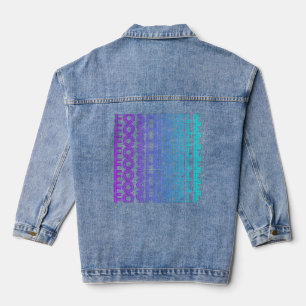 Fo Shizzle Funny Sarcastic Gangster Rap Fo Shizzle Denim Jacket
