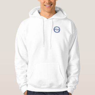 FOA logo American Apparel fleece jacket Hoodie