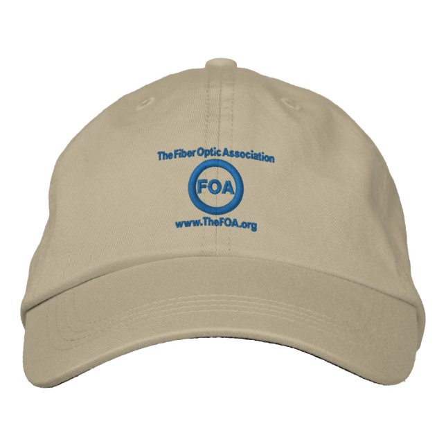 FOA logo embroidered cap (Front)