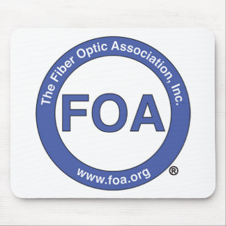 FOA logo mouse pad