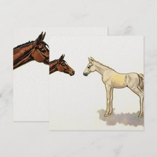 "Foal Friends" Card By Esorada