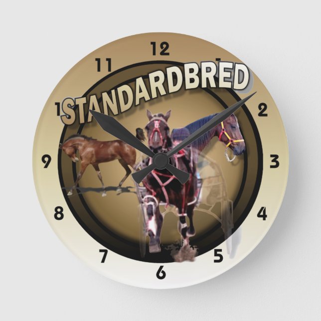 Foal to Racing Round Clock (Front)