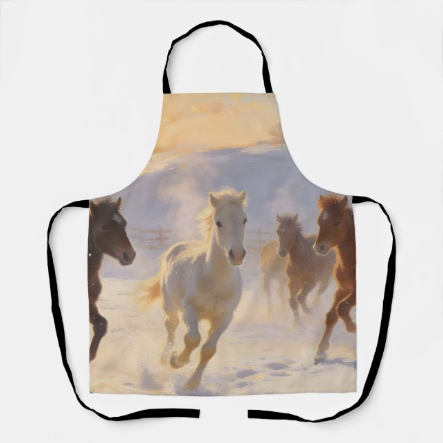 Foals at Play Apron (Front)